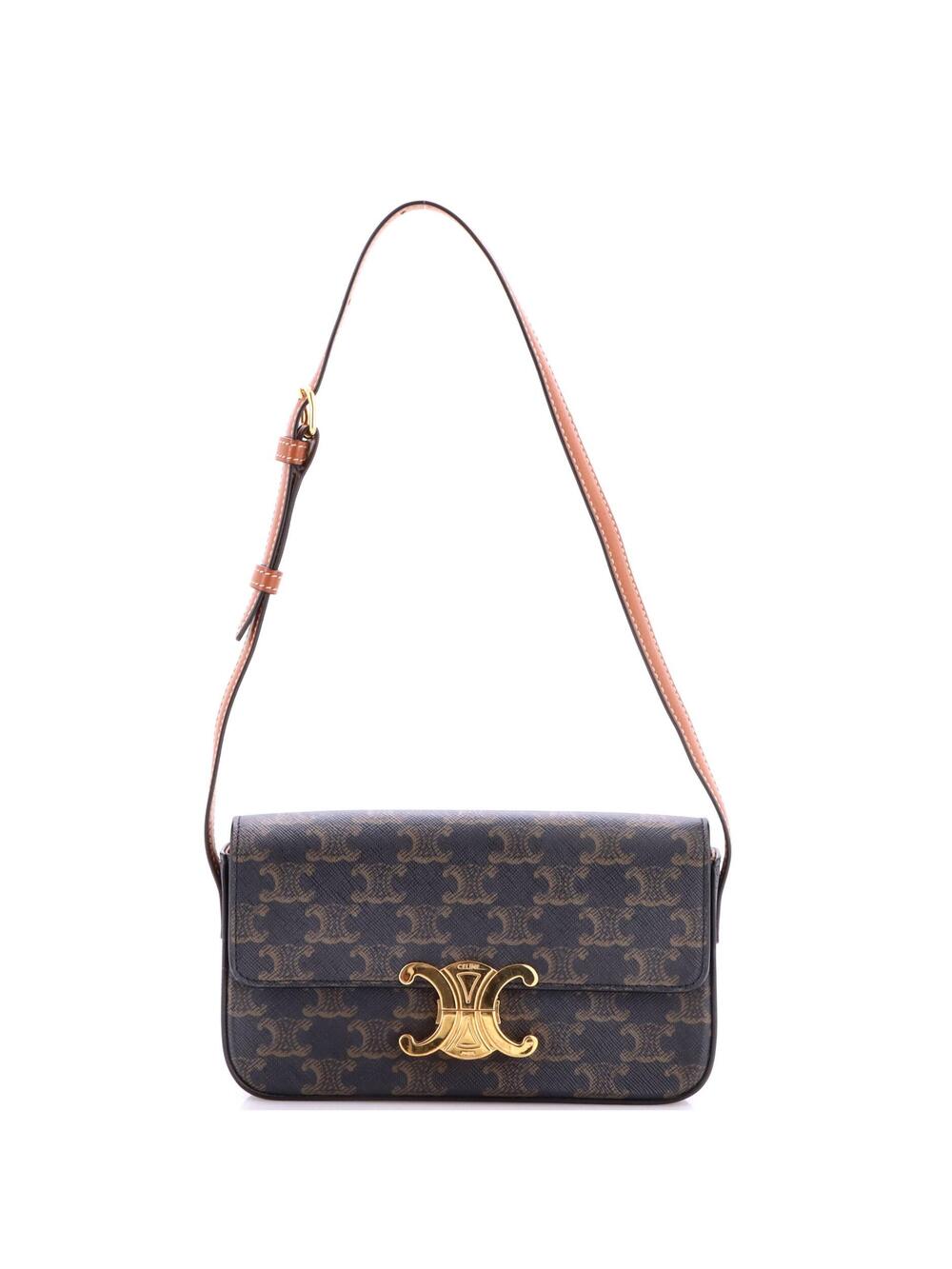 Celine Triomphe East-West Shoulder Bag #340521C21B